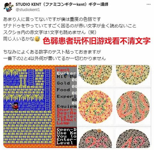 色盲的游戏,视觉极限的极限游戏体验