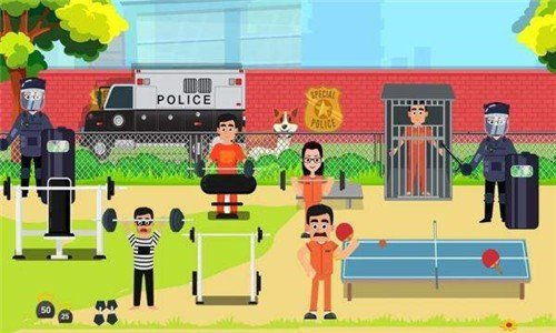警察拦截游戏,维护网络安全