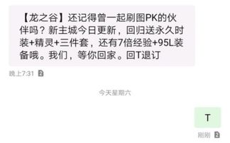游戏回归短信,短信带你重返游戏世界